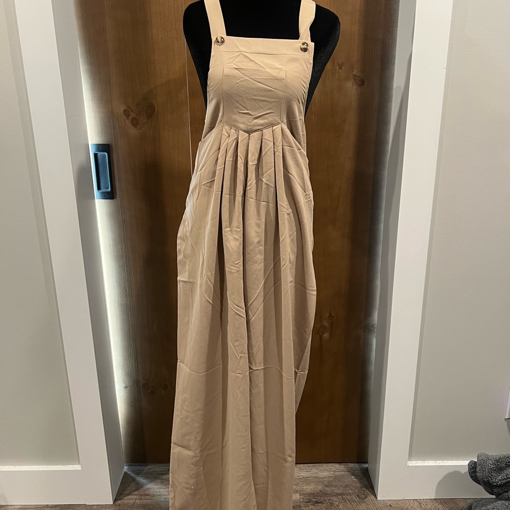 Tan Women's Jumpsuit